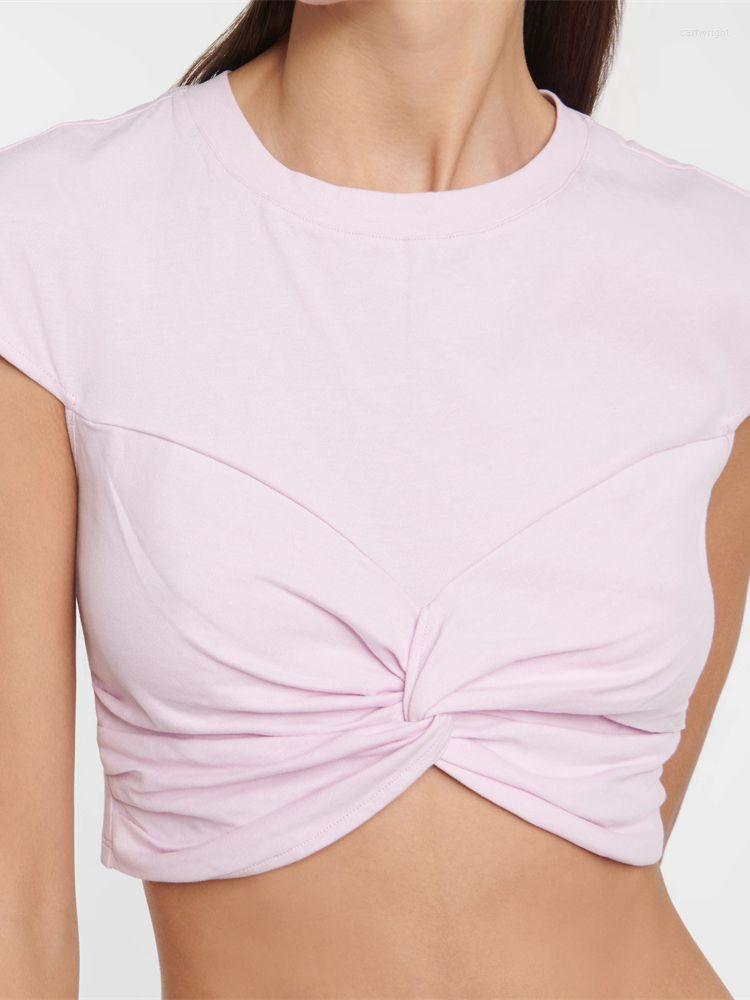 Women's T Shirts 2023 Summer Women Tops Pleated Short Sleeve O-Neck Solid Color Simple T-Shirt, Black
Women's T Shirts 2023 Summer Women Tops Pleated Short Sleeve O-Neck Solid Color Simple T-Shirt, Black