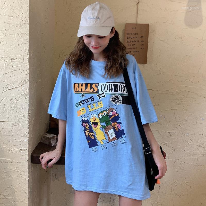 Women' T Shirts 2023 Summer Top Casual Print Shirt Women Short Sleeve Streetwear Plus Size Female Cotton Tee Clothes PD009, White
Women' T Shirts 2023 Summer Top Casual Print Shirt Women Short Sleeve Streetwear Plus Size Female Cotton Tee Clothes PD009, White