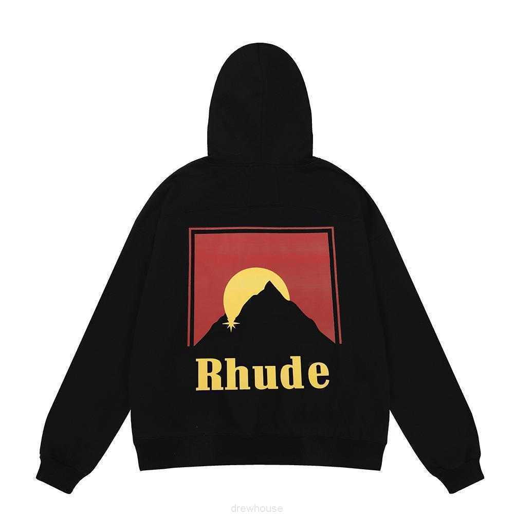 Designer Clothing Mens Sweatshirts Hoodies Niche Fashion Rhude Sunrise Pattern Printed High Weight Pure Cotton Terry Loose Casual Hoodie Sweater Fashion Streetwe, Shipping fee
Designer Clothing Mens Sweatshirts Hoodies Niche Fashion Rhude Sunrise Pattern Printed High Weight Pure Cotton Terry Loose Casual Hoodie Sweater Fashion Streetwe, Shipping fee