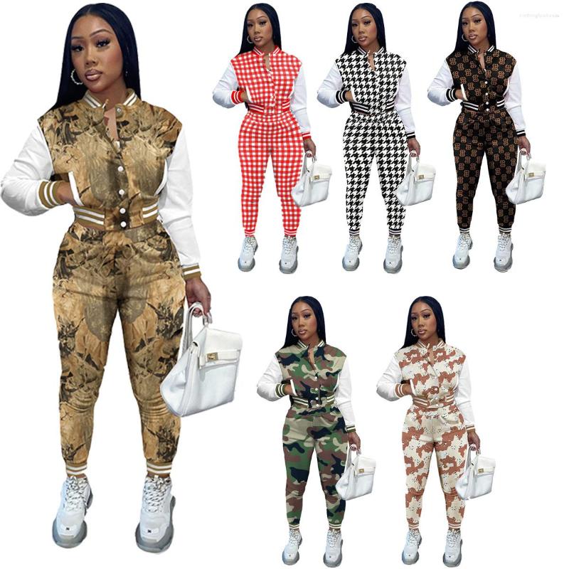 Women's Two Piece Pants 2023 Baseball Jacket 2 Pant Sets Camouflage Print Women Cropped Hoodies And Sweatpants Suits Towel Fabric Fall, Black
Women's Two Piece Pants 2023 Baseball Jacket 2 Pant Sets Camouflage Print Women Cropped Hoodies And Sweatpants Suits Towel Fabric Fall, Black