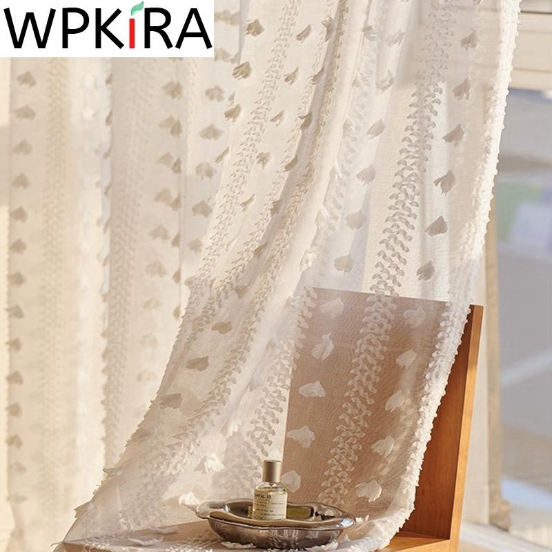 Curtain White Sheer Pompom 3D Butterfly Embroidered Tulle For Living Room Balcony Modern High Quality Voile Window Treatment
Curtain White Sheer Pompom 3D Butterfly Embroidered Tulle For Living Room Balcony Modern High Quality Voile Window Treatment