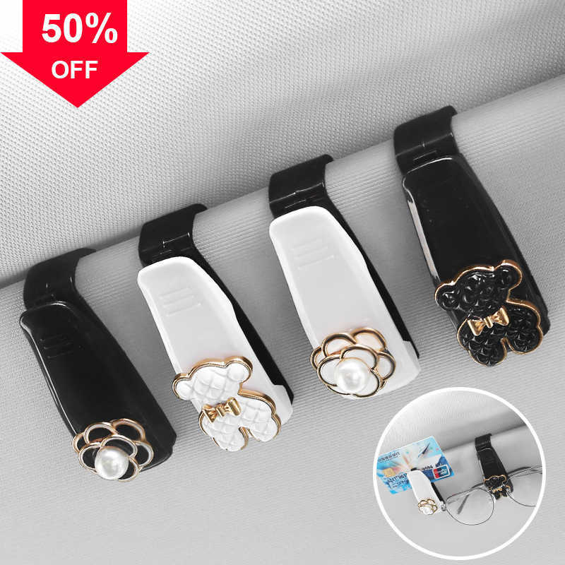 Camellia Bear Decoration Car Eyeglass Holder Glasses Storage Clip for Auto Interior Organize Accessories Car Sunglasses Holder
Camellia Bear Decoration Car Eyeglass Holder Glasses Storage Clip for Auto Interior Organize Accessories Car Sunglasses Holder