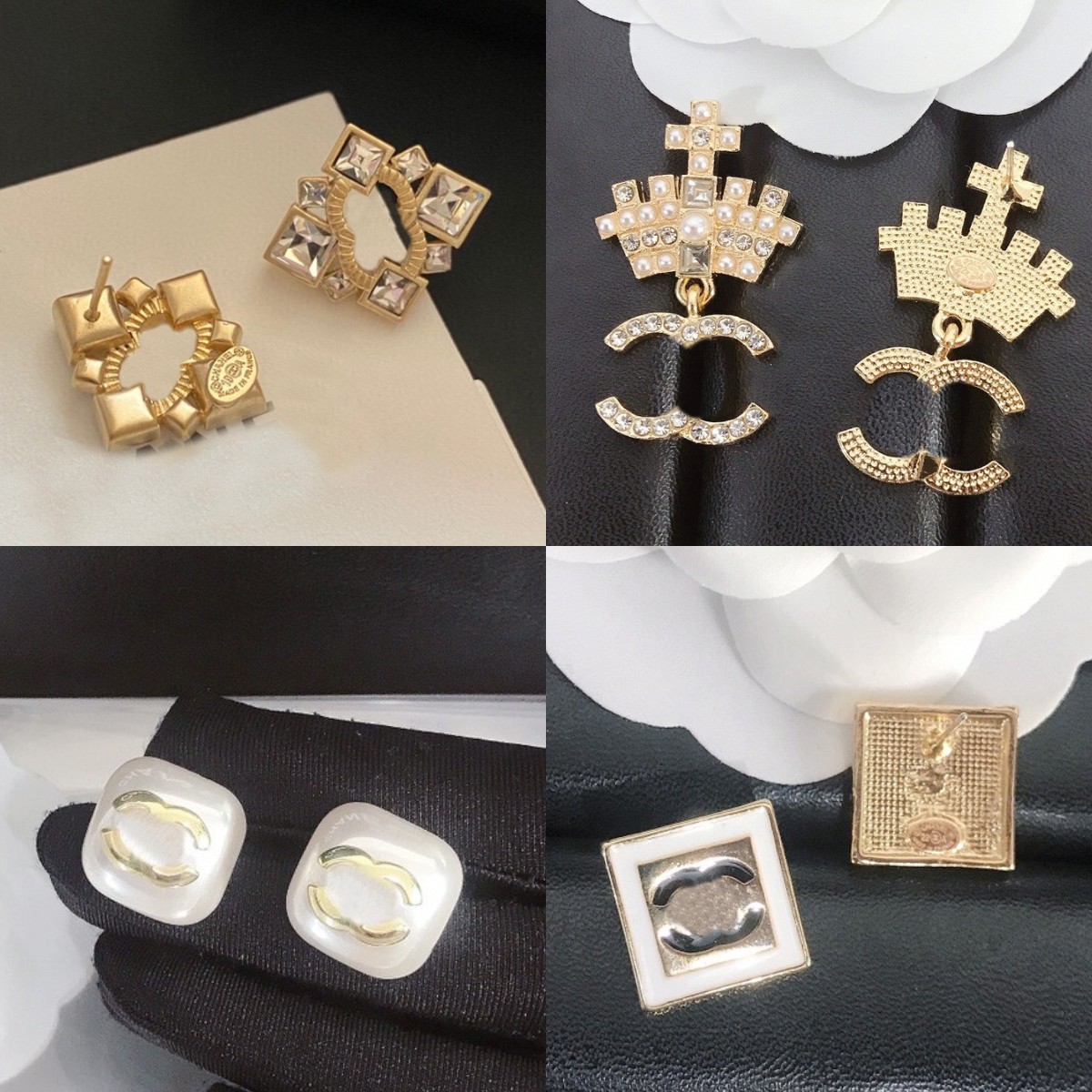 With Stamp Luxury Earrings for Women Charm Designers Women Bow Diamonds Party Wedding Birthday Gift Luxury Classic Brand European American Bohemian
With Stamp Luxury Earrings for Women Charm Designers Women Bow Diamonds Party Wedding Birthday Gift Luxury Classic Brand European American Bohemian