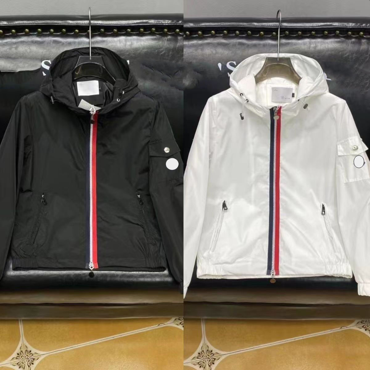 Mens Jacket Bomber Hoodie Spring Autumn Style Man Coat Steiped Zippers Printed Designer Jackets Outwears Tops Coats Size M-5XL, White
Mens Jacket Bomber Hoodie Spring Autumn Style Man Coat Steiped Zippers Printed Designer Jackets Outwears Tops Coats Size M-5XL, White