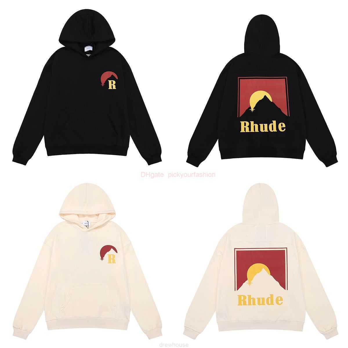 Designer Clothing Mens Sweatshirts Hoodies Niche Rhude Moonlight Printed High Weight Pure Cotton Terry Loose Casual Hoodie Sweater for Men Women Fashion Streetwea, Shipping fee
Designer Clothing Mens Sweatshirts Hoodies Niche Rhude Moonlight Printed High Weight Pure Cotton Terry Loose Casual Hoodie Sweater for Men Women Fashion Streetwea, Shipping fee