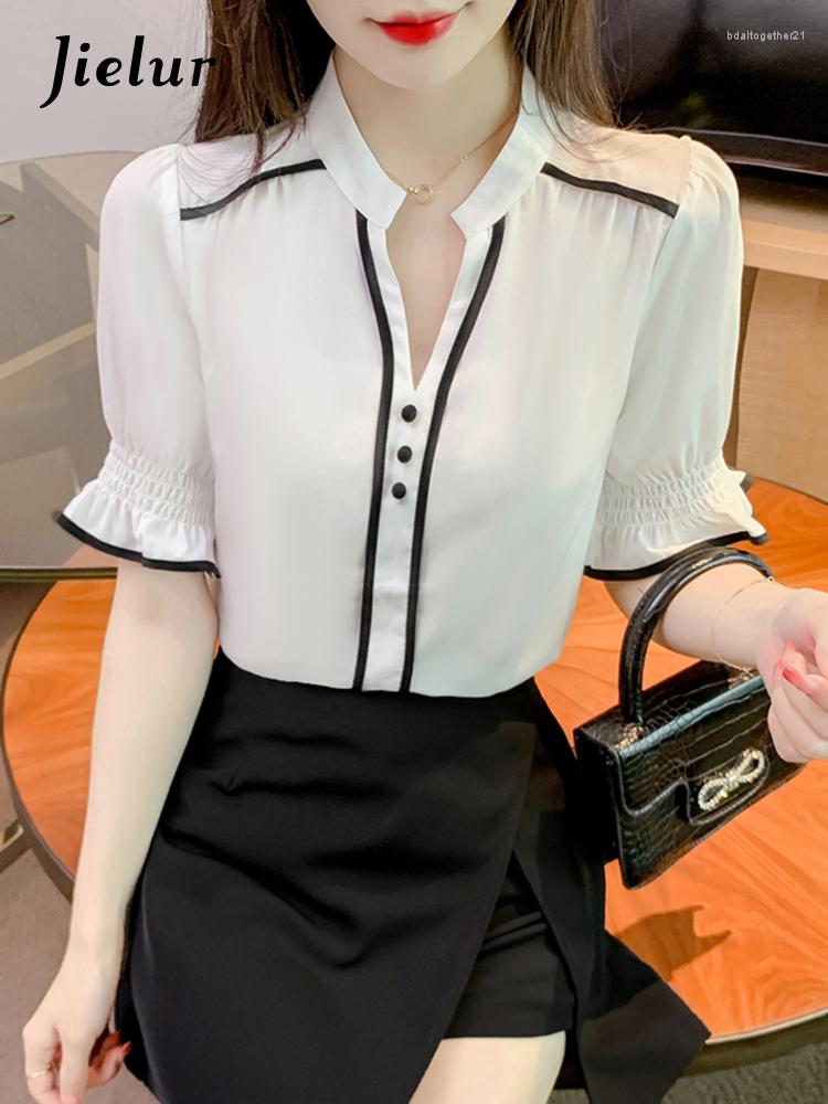 Women' Blouses Spell Color French Style Women Blouse Princess Sleeve Summer Elegant Fashion Female Casual Simple Chic Workwear, White
Women' Blouses Spell Color French Style Women Blouse Princess Sleeve Summer Elegant Fashion Female Casual Simple Chic Workwear, White