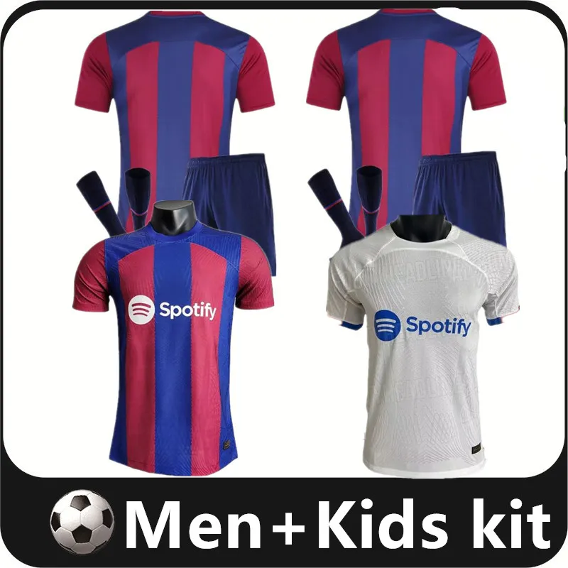 23 24 barcelona MESSIS soccer jerseys ANSU FATI FERRAN 2023 2024 fans LEWANDOWSKI MEMPHIS PEDRI ADAMA F. DE JONG O. DEMBELE Raphinha kit shirt men kids kit sets socks, Home1
23 24 barcelona MESSIS soccer jerseys ANSU FATI FERRAN 2023 2024 fans LEWANDOWSKI MEMPHIS PEDRI ADAMA F. DE JONG O. DEMBELE Raphinha kit shirt men kids kit sets socks, Home1