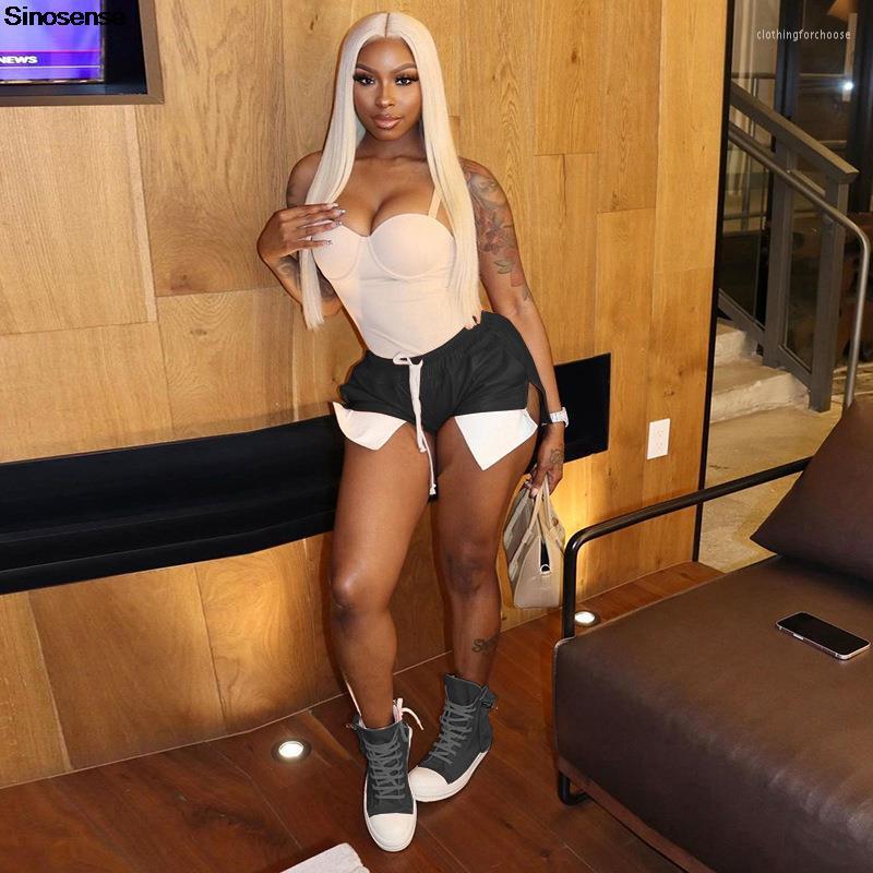 Women's Shorts Women Faux Leather PU Pocket Side Elastic Waist White Inner Patchwork Slit Streetwear Summer Short Trousers, Pu shorts 07
Women's Shorts Women Faux Leather PU Pocket Side Elastic Waist White Inner Patchwork Slit Streetwear Summer Short Trousers, Pu shorts 07