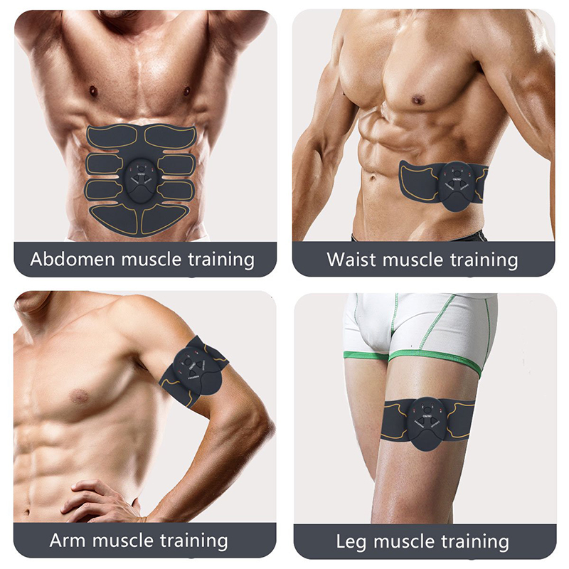 Core Abdominal Trainers Muscle Stimulator Hip Trainer EMS Massage ABS Muscles Electrostimulator Toner Body Exercise Fitness Equipment Home Gym 230606