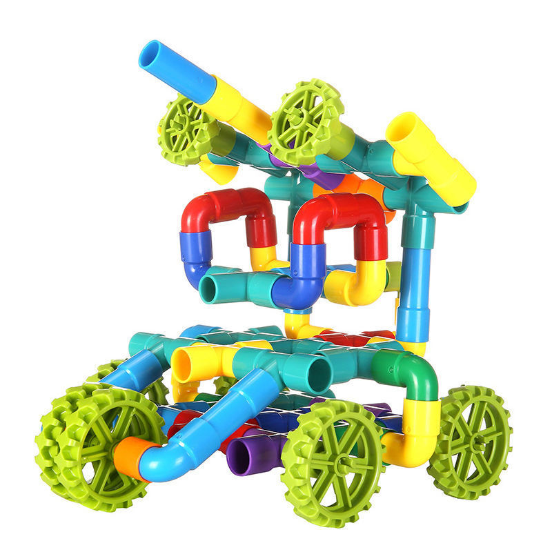 Children's splicing of water pipes, building blocks, toy assembly, 3-4 to 6 years old, 7-year-old plastic assembly, boys' puzzle
Children's splicing of water pipes, building blocks, toy assembly, 3-4 to 6 years old, 7-year-old plastic assembly, boys' puzzle