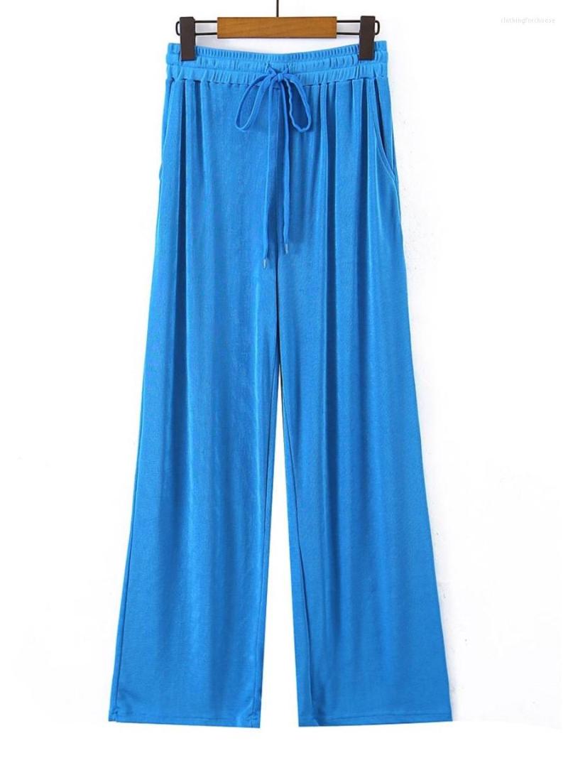 Pants Good Quality Plus Size Wide Leg Trousers Women 2023 Summer Fashion Thread Drawstring Full Length Ice Loose Curve Clothes, Black
Pants Good Quality Plus Size Wide Leg Trousers Women 2023 Summer Fashion Thread Drawstring Full Length Ice Loose Curve Clothes, Black