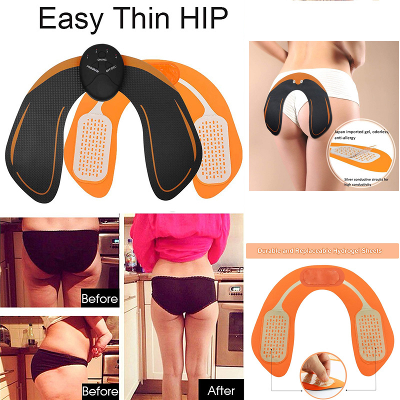 Core Abdominal Trainers Muscle Stimulator Hip Trainer EMS Massage ABS Muscles Electrostimulator Toner Body Exercise Fitness Equipment Home Gym 230606