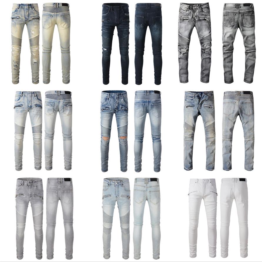 European and American men's jeans high street long hole embroidery stretch slim feet pants motorcycle jeans slim
European and American men's jeans high street long hole embroidery stretch slim feet pants motorcycle jeans slim