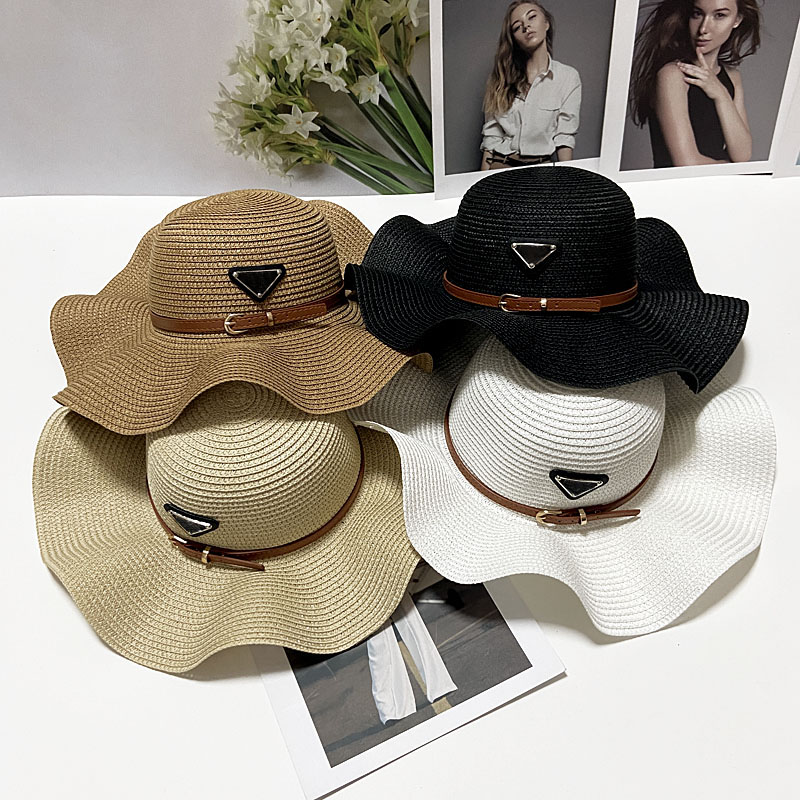 Womens Designer Ruffled Straw Hat Fashion Knitted Hat Cap For Men Woman Wide Brim caps Summer Bucket Outdoor Beach Hats 8 Style 0605033, Khaki
Womens Designer Ruffled Straw Hat Fashion Knitted Hat Cap For Men Woman Wide Brim caps Summer Bucket Outdoor Beach Hats 8 Style 0605033, Khaki