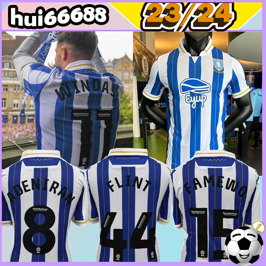 23/24 ShEffIElD Wednesday Soccer Jerseys 2023 2024 HENEGHZN ADENIRAN FAMEWO DELE-BASHIRU FLINT Will Vaulks Callum Smith Football Shirts, 23-24 home patch
23/24 ShEffIElD Wednesday Soccer Jerseys 2023 2024 HENEGHZN ADENIRAN FAMEWO DELE-BASHIRU FLINT Will Vaulks Callum Smith Football Shirts, 23-24 home patch