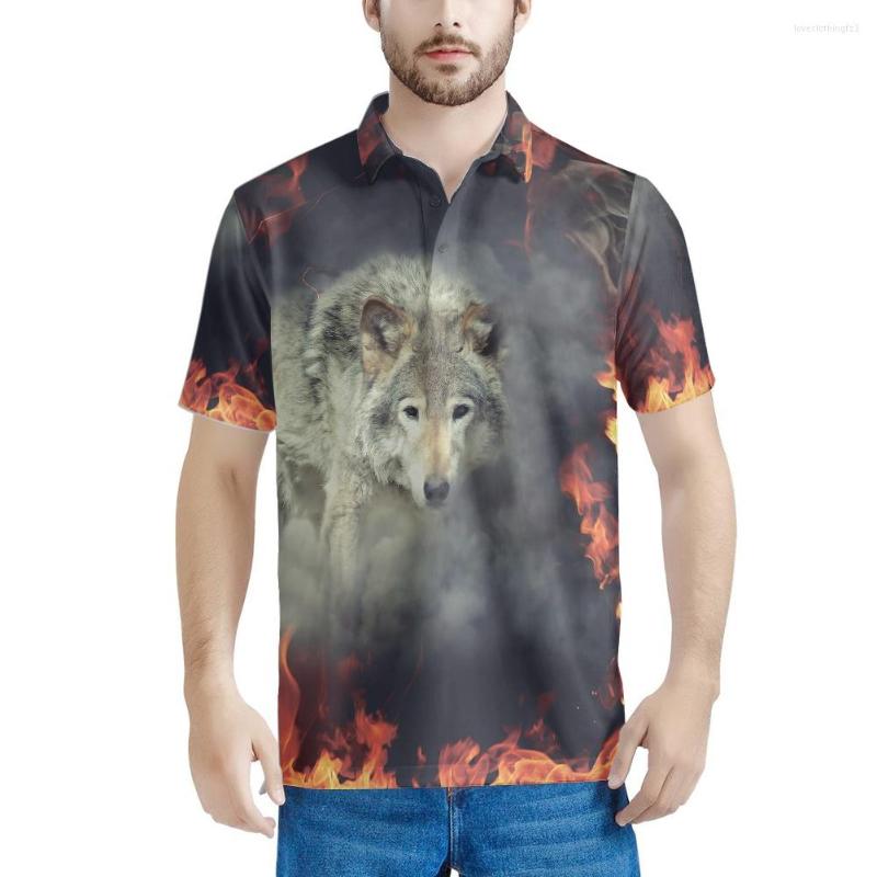 Men's Polos Fierce Wolf Fire Pattern Summer High Quality Men Polo Shirts Street Print Casual Short Sleeve Mens Turn-Down, Hdrc01119hdfs063
Men's Polos Fierce Wolf Fire Pattern Summer High Quality Men Polo Shirts Street Print Casual Short Sleeve Mens Turn-Down, Hdrc01119hdfs063