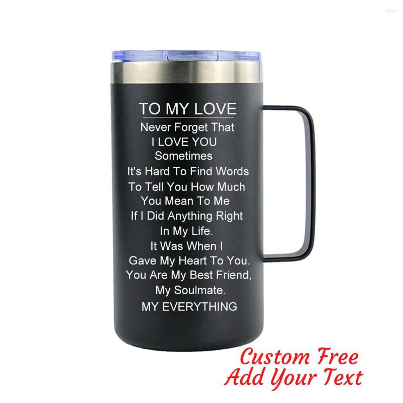 Water Bottles Anniversary Gfits For Him Her To My Love Coffee Mug Gift Husband Wife Boyfriend Girlfriend Women Men Birthday Present, Black
Water Bottles Anniversary Gfits For Him Her To My Love Coffee Mug Gift Husband Wife Boyfriend Girlfriend Women Men Birthday Present, Black