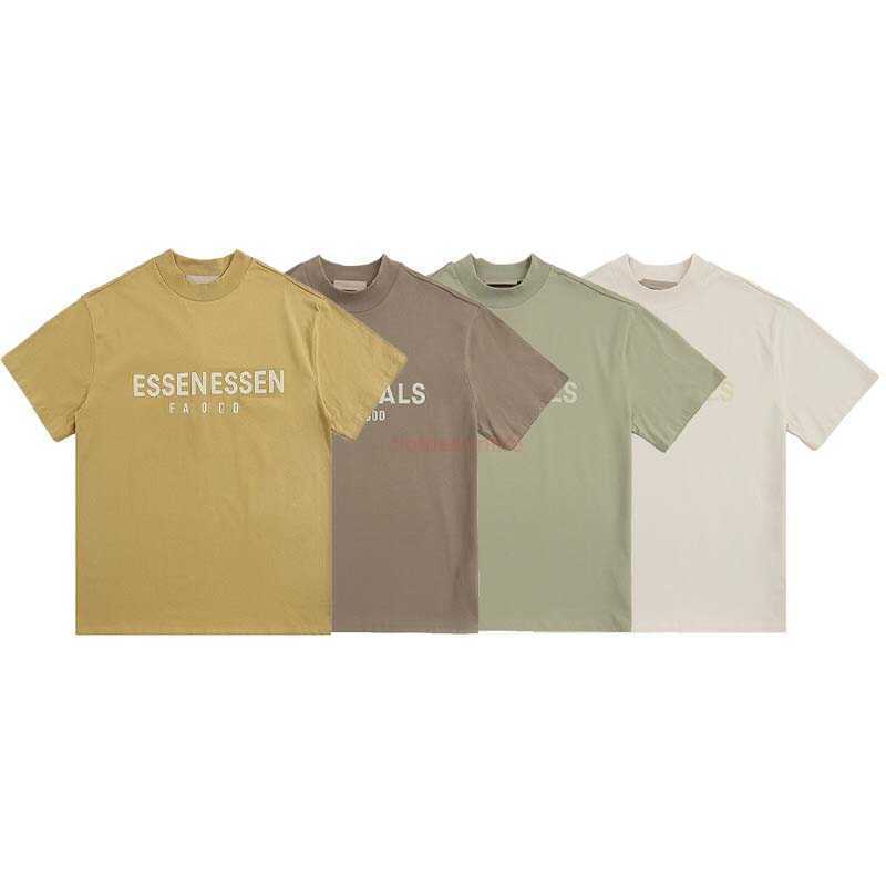 FOG Ess DesignerT-Shirt Luxury Tees Fashion T Shirts Mens Womens God Short Sleeve Hip Hop Streetwear Tops Clothing Clothes, Beige
FOG Ess DesignerT-Shirt Luxury Tees Fashion T Shirts Mens Womens God Short Sleeve Hip Hop Streetwear Tops Clothing Clothes, Beige