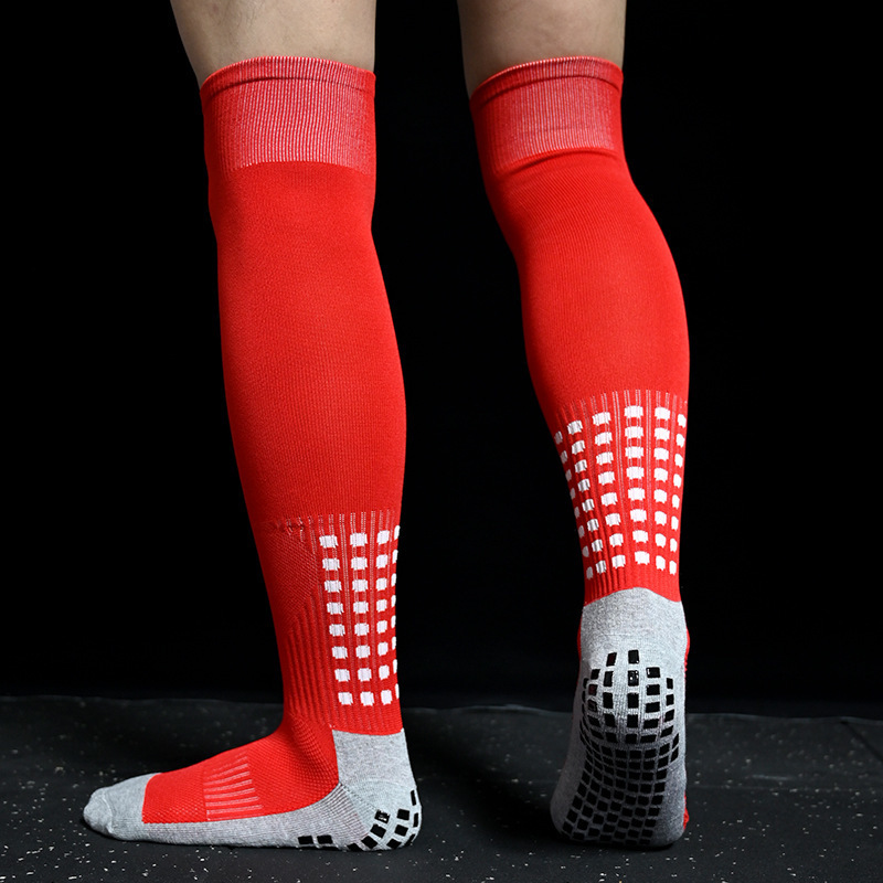 Sports Socks Men and Women NonSlip Soccer Breathable Knee High Towel Bottom Cycling Hiking Training Long Football 230608