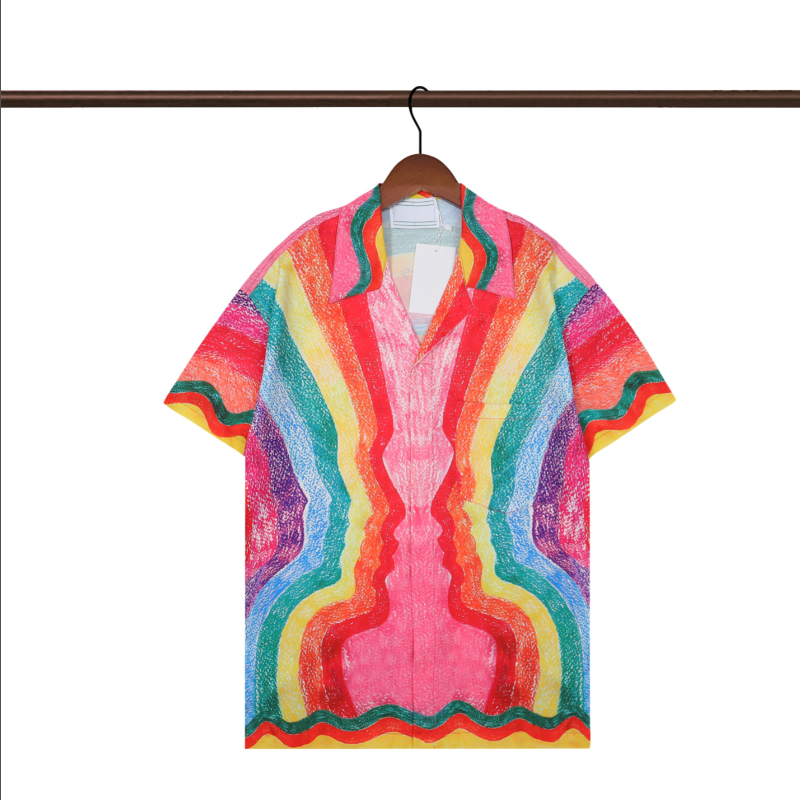 Casablanc shirt Designer shirts Masao San print mens casual shirt womens loose silk casablacnca shirt short sleeves luxury t-shirt high quality tees
Casablanc shirt Designer shirts Masao San print mens casual shirt womens loose silk casablacnca shirt short sleeves luxury t-shirt high quality tees