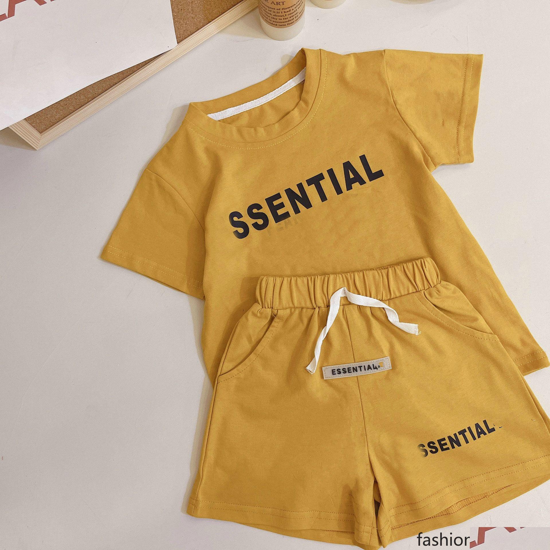 Clothing Sets Designers Clothes Toddler Boys Summer Baby Shortsleeve T Shirt Shorts 2Pcs Costume For Kids Tracksuit Drop Delivery Mat Dhsw2, Brown
Clothing Sets Designers Clothes Toddler Boys Summer Baby Shortsleeve T Shirt Shorts 2Pcs Costume For Kids Tracksuit Drop Delivery Mat Dhsw2, Brown