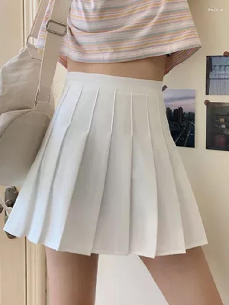 Skirts JMPRS High Waist Women Mini Skirt Summer White Preppy Style A Line Suit Pleated Fashion Black Zipper Student Dancing
Skirts JMPRS High Waist Women Mini Skirt Summer White Preppy Style A Line Suit Pleated Fashion Black Zipper Student Dancing