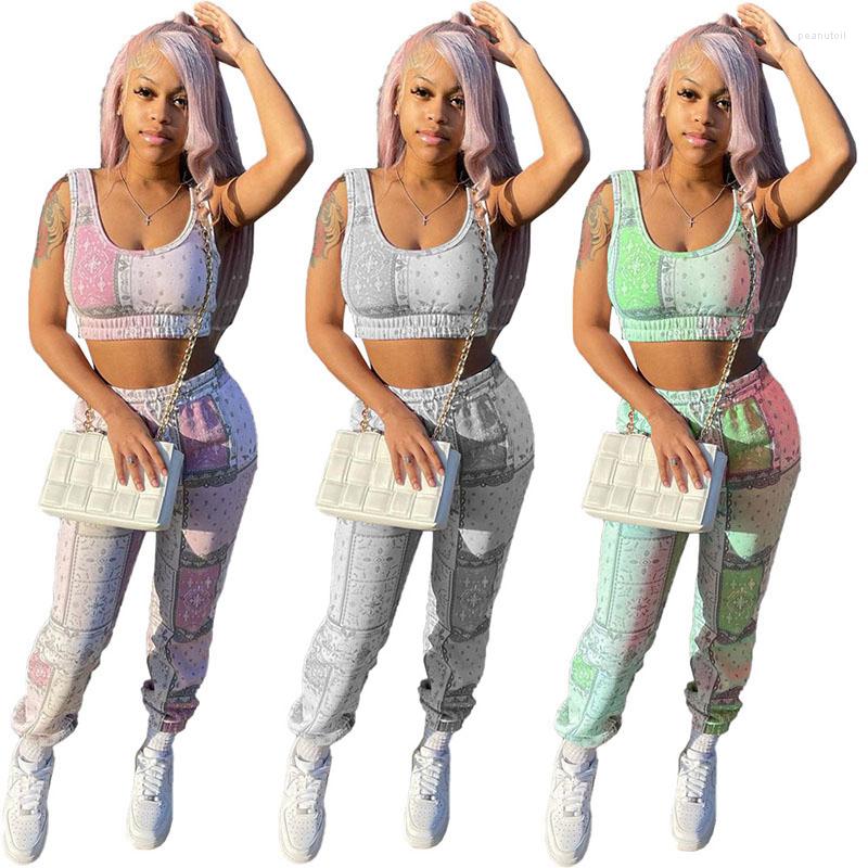 Women's Two Piece Pants Bandana Paisley Print Women Summer Set Sleveless Crop Top And Long Drawstring Joggers Fashion 2pcs Outdoor Sports, Pink
Women's Two Piece Pants Bandana Paisley Print Women Summer Set Sleveless Crop Top And Long Drawstring Joggers Fashion 2pcs Outdoor Sports, Pink
