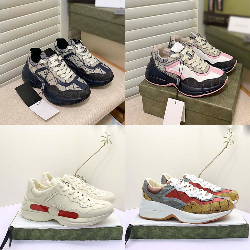 top quality Casual Shoes Brand ladies Luxurys runner-up sneakers Chaussures multicolor platform brand Rhyton casual shoes retro dad sneakers., Multi
top quality Casual Shoes Brand ladies Luxurys runner-up sneakers Chaussures multicolor platform brand Rhyton casual shoes retro dad sneakers., Multi