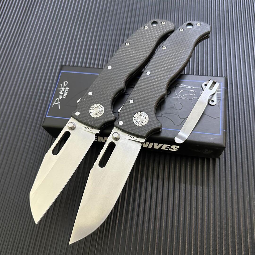Andrew Demko AD20.5 Shark Folding Knife 3.2" S35VN Blade Carbon fiber Handle Outdoor Hunting Tactical Pocket Knives Cold Steel AD15 AD20 EDC Tools
Andrew Demko AD20.5 Shark Folding Knife 3.2" S35VN Blade Carbon fiber Handle Outdoor Hunting Tactical Pocket Knives Cold Steel AD15 AD20 EDC Tools