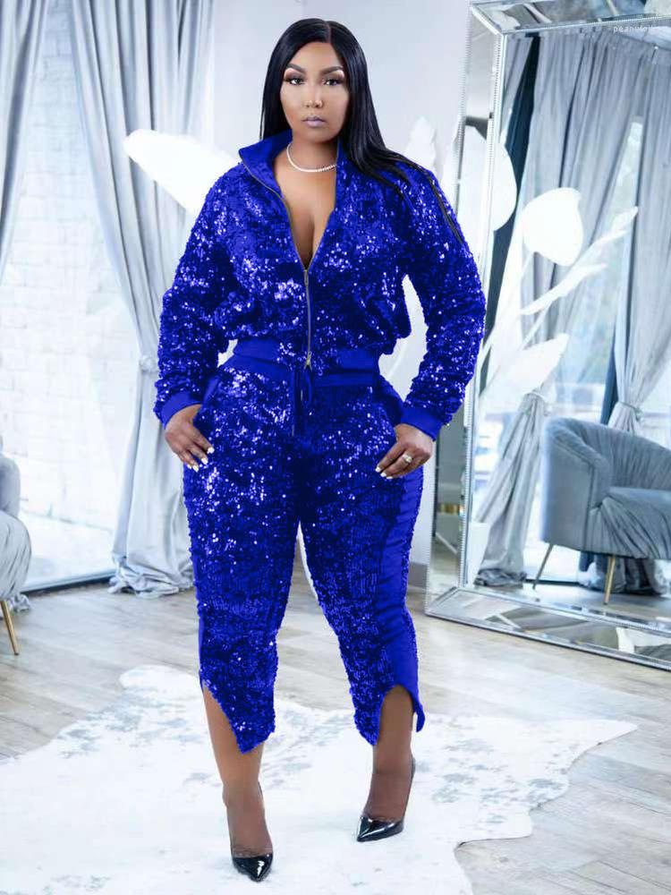 Women' Two Piece Pants KEXU Sequined Velvet Women 2 Set Elegant Streetwear Track Jacket And Split Matching Casual Tracksuit Outfits, Black
Women' Two Piece Pants KEXU Sequined Velvet Women 2 Set Elegant Streetwear Track Jacket And Split Matching Casual Tracksuit Outfits, Black