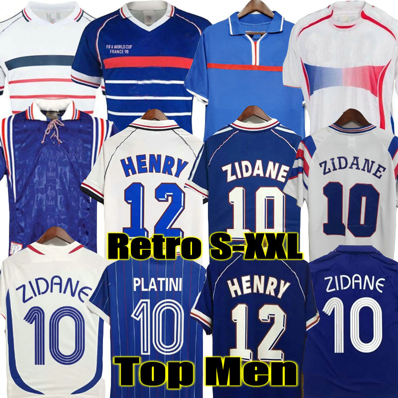 1998 RETRO French soccer jersey HENRY VINTAGE ZIDANE MAILLOT jerseys 1996 2002 2004 Football Jerseys shirt Trezeguet away finals 2006 2000 white, 2000 home
1998 RETRO French soccer jersey HENRY VINTAGE ZIDANE MAILLOT jerseys 1996 2002 2004 Football Jerseys shirt Trezeguet away finals 2006 2000 white, 2000 home