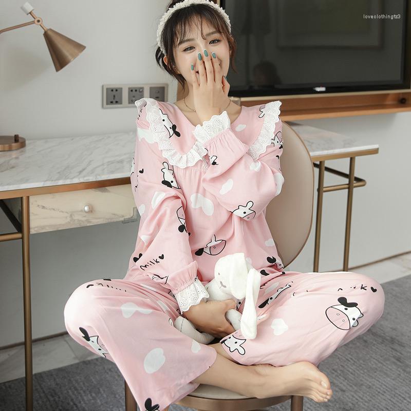 Women's Sleepwear Sweet Cute Beautiful Cotton Pajamas Plus Size Home Suit Women's Shorts Female Clothing Underwear Set Outfits White, Blue
Women's Sleepwear Sweet Cute Beautiful Cotton Pajamas Plus Size Home Suit Women's Shorts Female Clothing Underwear Set Outfits White, Blue