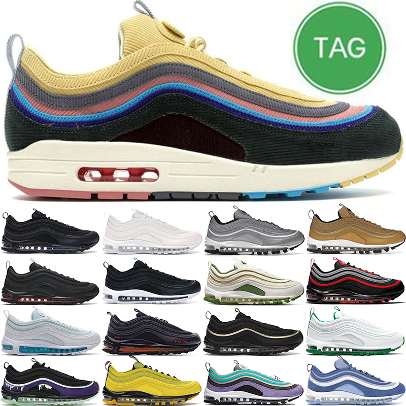 designer running shoes 97 men women sean wotherspoon triple black white silver bullet university red sail treeline jesus satan pine green trainers sneakers, #4 silver bullet
designer running shoes 97 men women sean wotherspoon triple black white silver bullet university red sail treeline jesus satan pine green trainers sneakers, #4 silver bullet