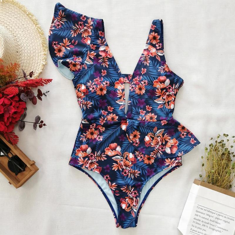 Women's Swimwear Stylish One Piece Swimsuit Bright Color Summer Sexy Ruffle Monokini Floral Print, Style 4
Women's Swimwear Stylish One Piece Swimsuit Bright Color Summer Sexy Ruffle Monokini Floral Print, Style 4