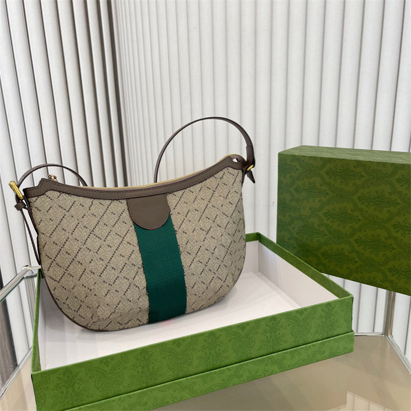 Luxury Ophidia Shoulder Bag Fashion Women Cross Body Hobo Bags Genuine Leather Classical Half Moon Lady Purse Antique Double Gold 33CM, Khaki
Luxury Ophidia Shoulder Bag Fashion Women Cross Body Hobo Bags Genuine Leather Classical Half Moon Lady Purse Antique Double Gold 33CM, Khaki