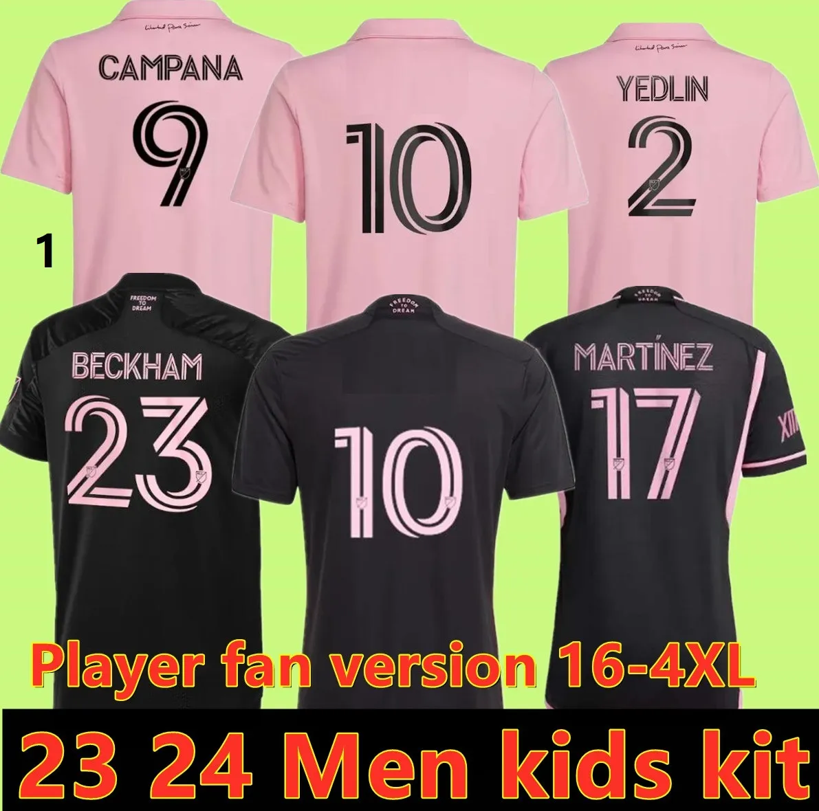 CUSTOM 2023 2024 Inter Miami Soccer Jerseys CF MESSIS Matuidi HIGUAIN CAMPANA YEDLIN BECKHAM MLS 23 24 football men kids Player Fans version, Yellow
CUSTOM 2023 2024 Inter Miami Soccer Jerseys CF MESSIS Matuidi HIGUAIN CAMPANA YEDLIN BECKHAM MLS 23 24 football men kids Player Fans version, Yellow