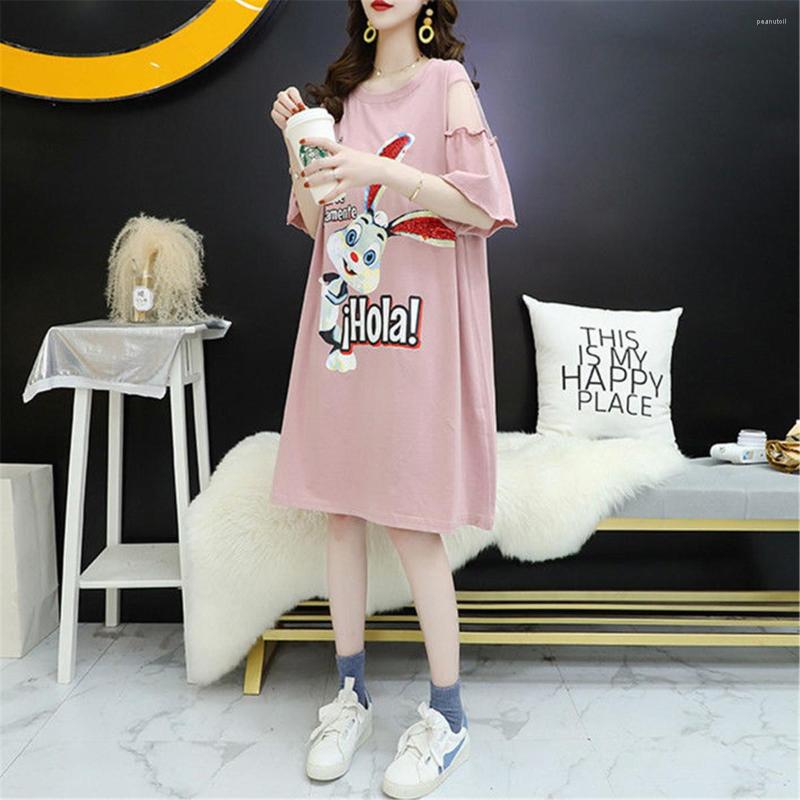 Women's T Shirts Cute Sequins Print T-Shirt Summer Oversized Clothes Kawaii Lace Tops Tee Fashion Loose Off Shoulder Tshirt
Women's T Shirts Cute Sequins Print T-Shirt Summer Oversized Clothes Kawaii Lace Tops Tee Fashion Loose Off Shoulder Tshirt
