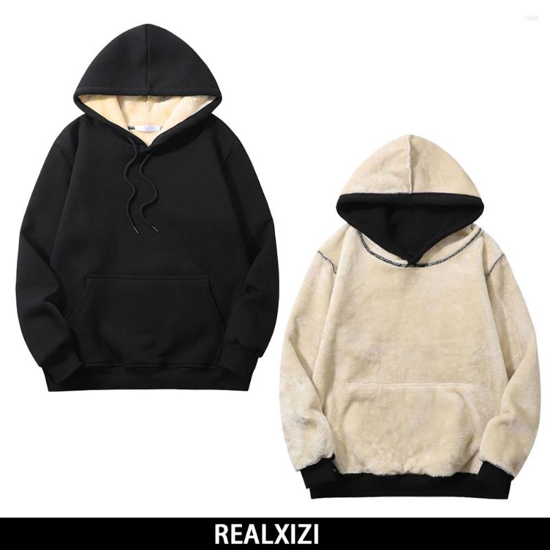 Men's Hoodies Winter Lambswool Thicken Warm Hoodie Men Women Sweatshirts Fashion Casual Sweatshirt Pullover Thermal Windproof U, Black
Men's Hoodies Winter Lambswool Thicken Warm Hoodie Men Women Sweatshirts Fashion Casual Sweatshirt Pullover Thermal Windproof U, Black