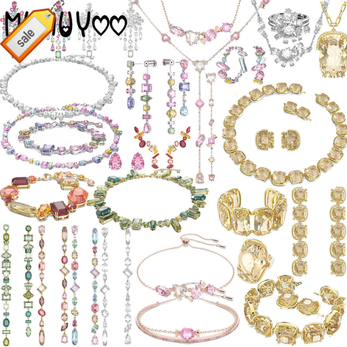 Earrings Necklace Swa GEMA Fine Jewelry Sets Bracelet Earring Charms Millenia Big Circle Geometric Christmas Gift for Women 230202, White
Earrings Necklace Swa GEMA Fine Jewelry Sets Bracelet Earring Charms Millenia Big Circle Geometric Christmas Gift for Women 230202, White