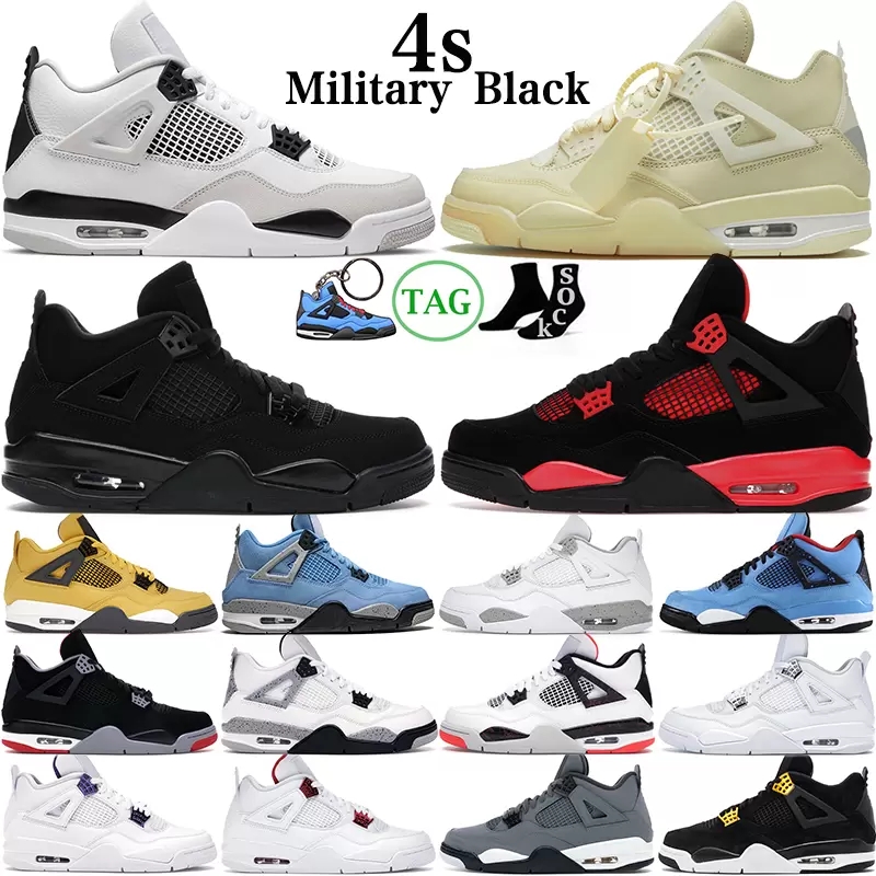 2023 4s Retro Pine Green 4s Basketball Shoes Black Cat Military Black White Oreo Cactus Jack Sail Fire Red Pure Money University Blue Neon 4 Men with box, 18
2023 4s Retro Pine Green 4s Basketball Shoes Black Cat Military Black White Oreo Cactus Jack Sail Fire Red Pure Money University Blue Neon 4 Men with box, 18