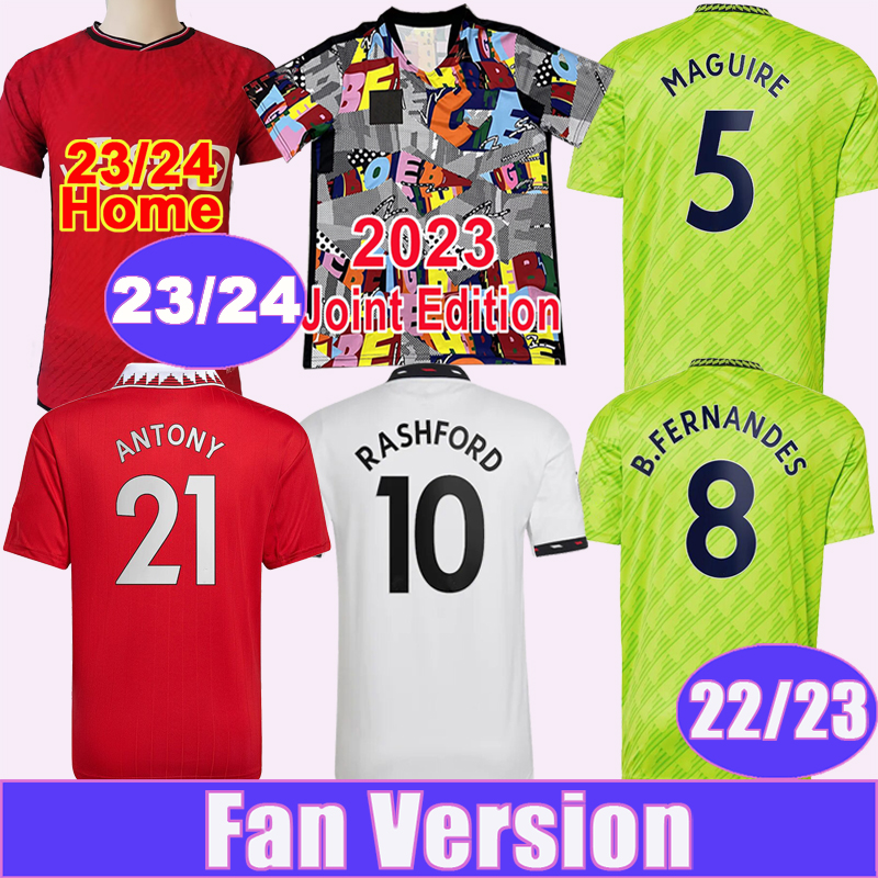 2023 24 RASHFORD SANCHO MARTINEZ Mens Soccer Jerseys 2023 Joint Edition 22 23 MAGUIRE B. FERNANDES MARTIAL GREENWOOD ERIKSEN FRED Home Away 3rd Football Shirts, Qm8669 22 23 away premie. leagu. patch
2023 24 RASHFORD SANCHO MARTINEZ Mens Soccer Jerseys 2023 Joint Edition 22 23 MAGUIRE B. FERNANDES MARTIAL GREENWOOD ERIKSEN FRED Home Away 3rd Football Shirts, Qm8669 22 23 away premie. leagu. patch