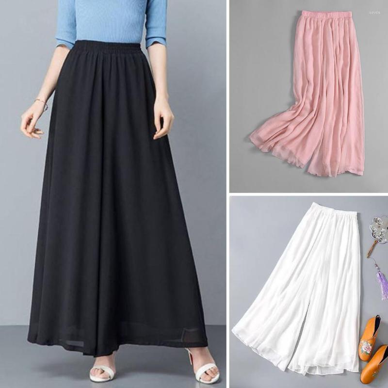 Women's Pants Women's Chiffon Wide Leg Elegant Loose Breathable Comfortable Oversized Swing Dress Lady Supply, Black
Women's Pants Women's Chiffon Wide Leg Elegant Loose Breathable Comfortable Oversized Swing Dress Lady Supply, Black
