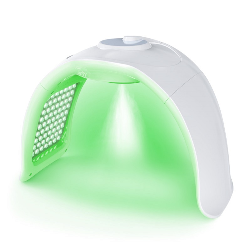 7 color pdt photon led light therapy with steamer nano face red light therapy device spa equipment infrared face mask