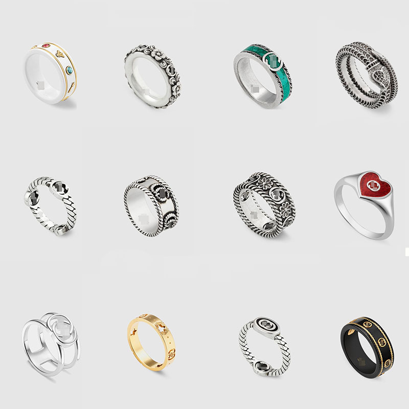 Popular Gu Unisex Retro Color Interlocking men women enamelled individual ceramics Rings Designer Luxury Jewelry
Popular Gu Unisex Retro Color Interlocking men women enamelled individual ceramics Rings Designer Luxury Jewelry