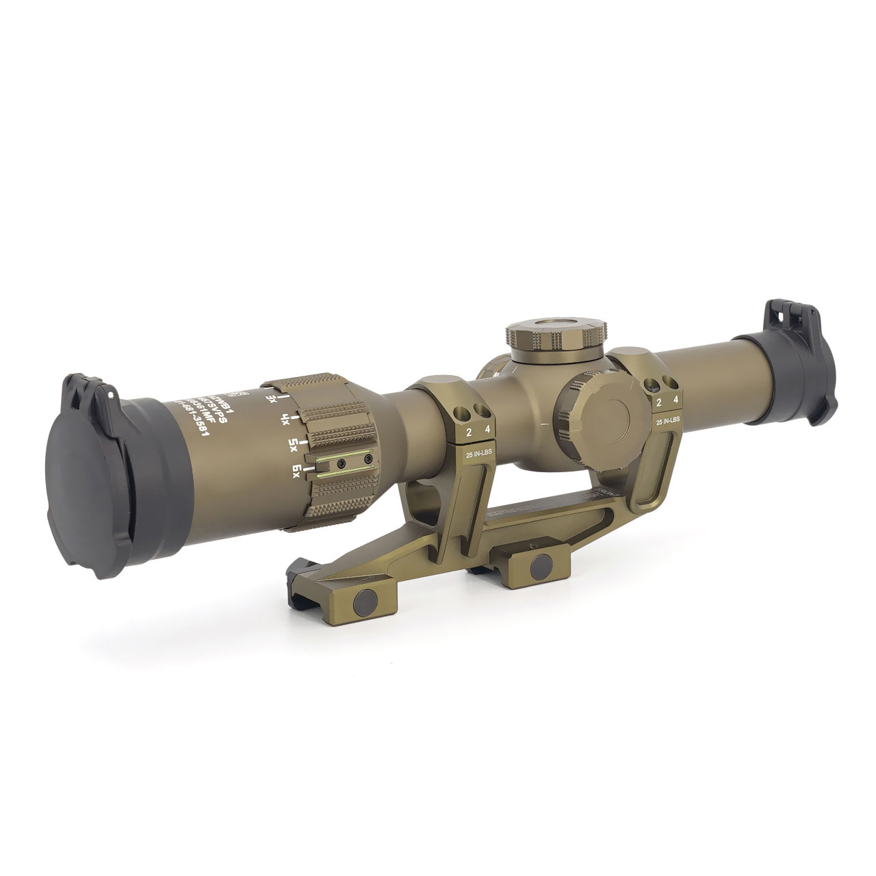 Tactical Rifle Hunting Red Dot Sight Nitrogen Filled Full Optics Spotting Scope TANGO 6T DVO 1-6X24mm Riflescope