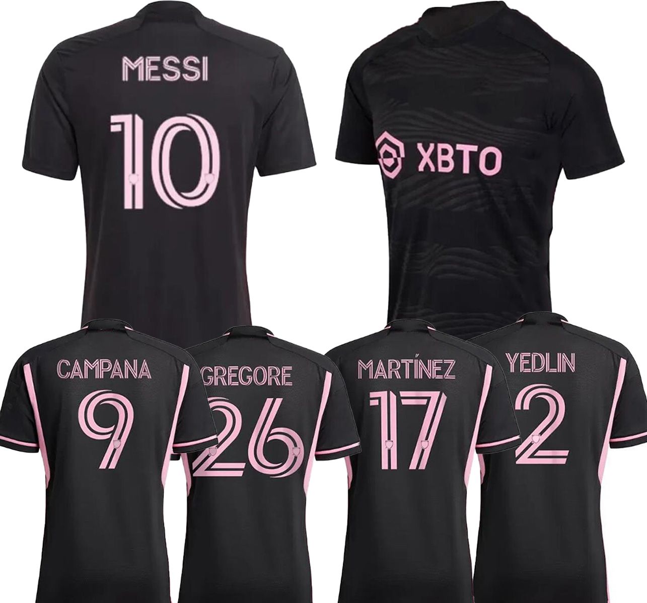Soccer Jerseys Customized 23-24 Men Inter Miami CF Black Inaugural Away soccer jersey 23 Beckham 10 Messi 11 Pellegrini 21 Carranza 19 Robinson 7 Morgan, 23-24 away
Soccer Jerseys Customized 23-24 Men Inter Miami CF Black Inaugural Away soccer jersey 23 Beckham 10 Messi 11 Pellegrini 21 Carranza 19 Robinson 7 Morgan, 23-24 away