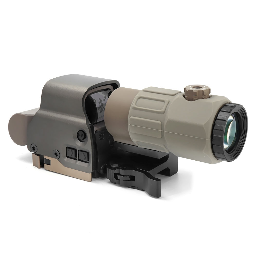 HolyWarrior S1 EXPS3-0 558 Holograhic And G45 5X Magnifier Hybrid Sight W/Original Marking Combo