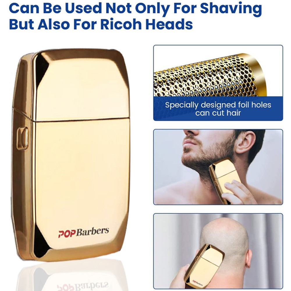 Hair Trimmer Pop Barbers Professional P600 Oil Head Reciprocating Electric Hair Clippers 0MM Cutter Head Electric Shaver 9000RPM Hair Trimmer 230607