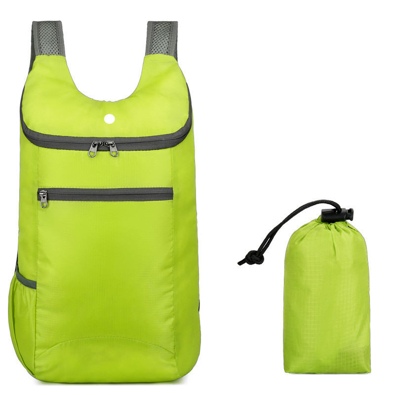LMFolding Backpack Schoobag For Teenager Big laptop bag Portable Waterproof Nylon Foldable Backpacks Sports 6 Colors for Hiking