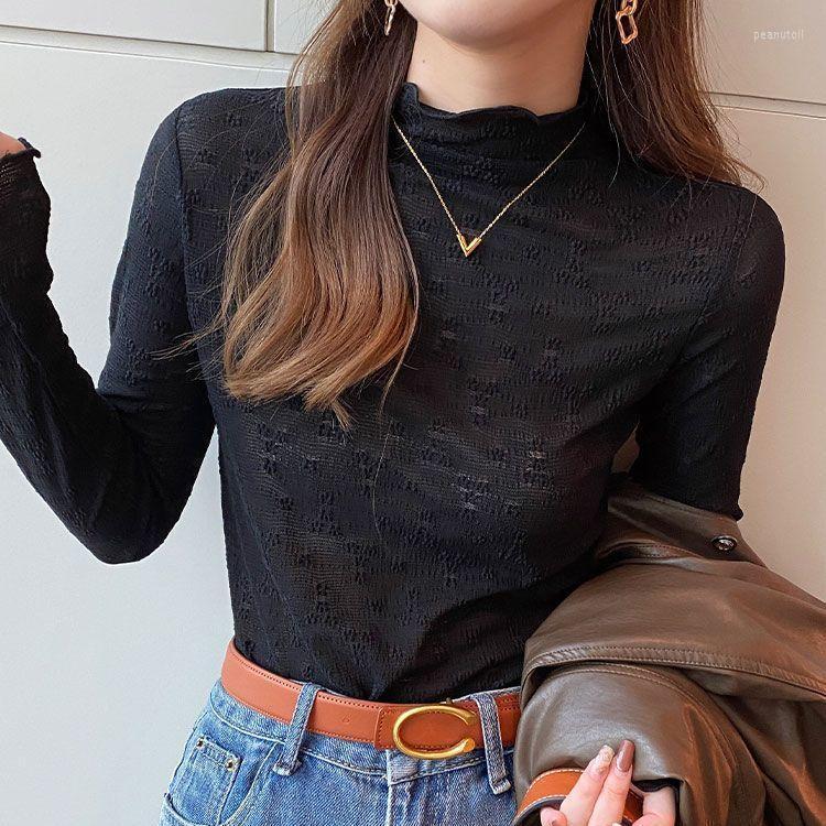 Women's T Shirts Women's Half Turtleneck Lace Bottoming Shirt 2023 Thin Inner Match Long Sleeve Early Autumn Top Wooden Ear Small, White
Women's T Shirts Women's Half Turtleneck Lace Bottoming Shirt 2023 Thin Inner Match Long Sleeve Early Autumn Top Wooden Ear Small, White
